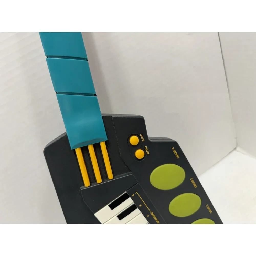 One Man Jam Electronic Guitar MGA 1996 Micro Games Vintage Musical Toy Keyboard